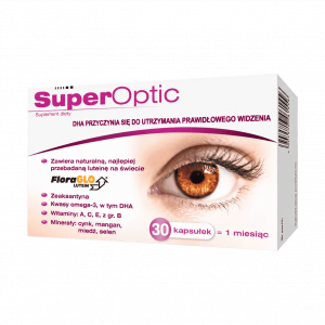 SuperOptic 30 kapsułek – opakowanie, bez tła