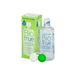 Biotrue 300 ml — opakowanie, butelka i pojemnik na soczewki
