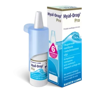 Bausch & Lomb Hyal-Drop Pro 10 ml – opakowanie i butelka