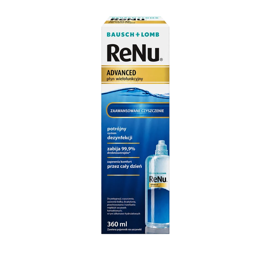 renu-advanced-360ml Bausch & Lomb ReNu Advanced 360 ml – opakowanie